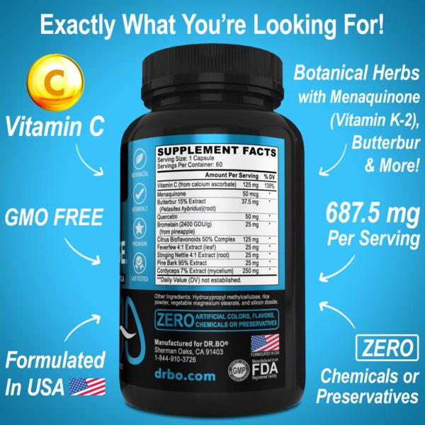 Suplemento detox colon apoyo digestión DR. BO