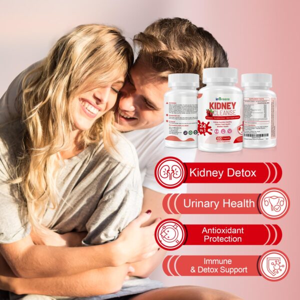 Fórmula natural inGreens para soporte y reparación renal
