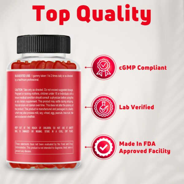 Gomitas sabores naturales vinagre sidra manzana NUELATION niños