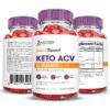 Paquete de 3 gomitas rapid ripped keto acv