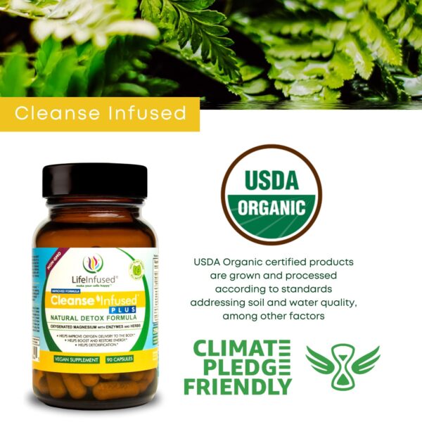 Cápsulas naturales para colon de Life Infused 90 unidades Cápsulas naturales para colon de Life Infused 90 unidades