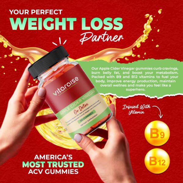 Gomitas de Vinagre de Sidra de Manzana cerca