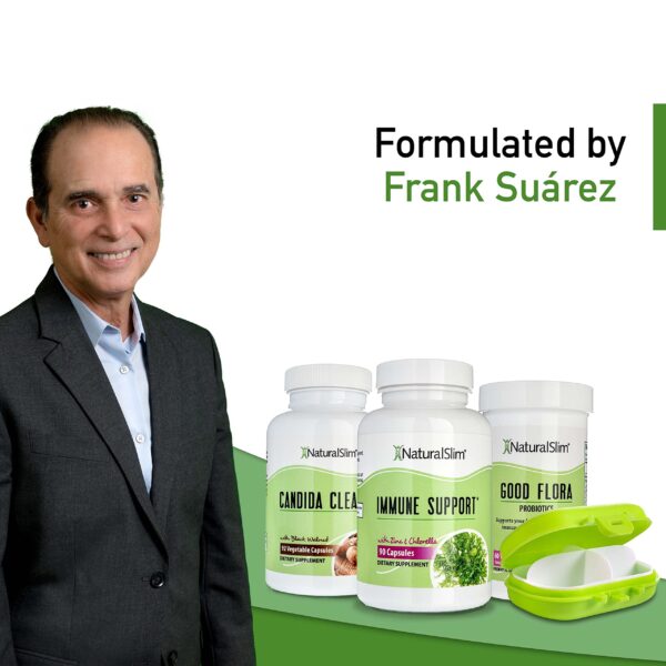 NaturalSlim Kit Candiseptic fórmula balance para salud