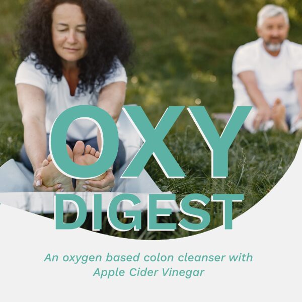 Caja Herbtonics OxyDigest limpieza colon vegano