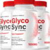 Pastillas Glyco Sync suplemento natural 180 cápsulas paquete 3