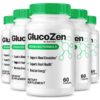 GlucoZen cápsulas en frasco con etiqueta NutraVibe