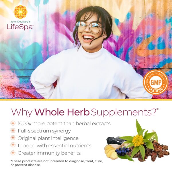 Producto herbal LifeSpa para limpieza hepática y colon detox