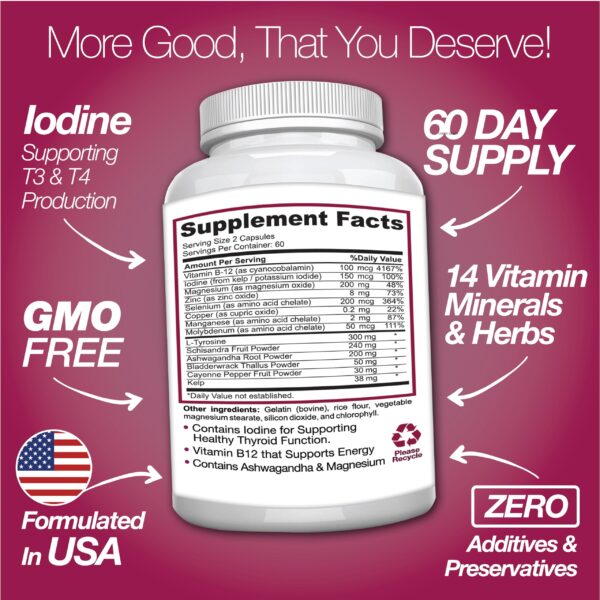 Frasco y cápsulas de color natural