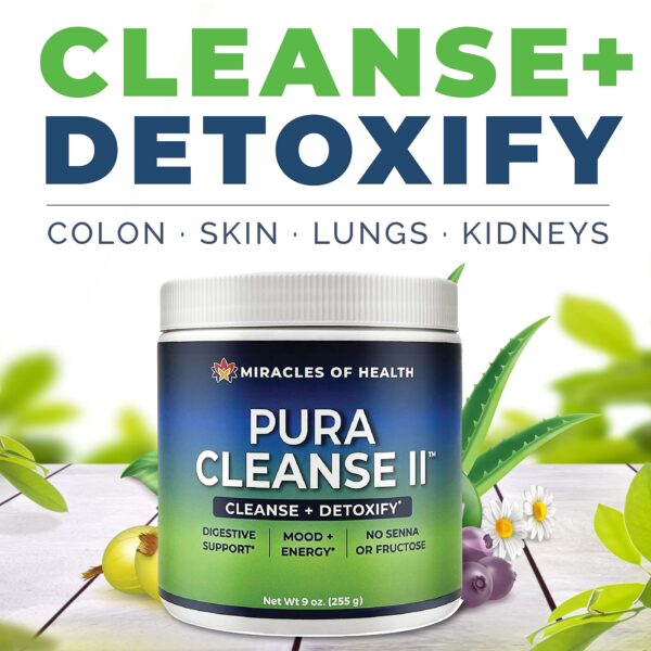 Pura Cleanse II caja producto complementos naturales detox