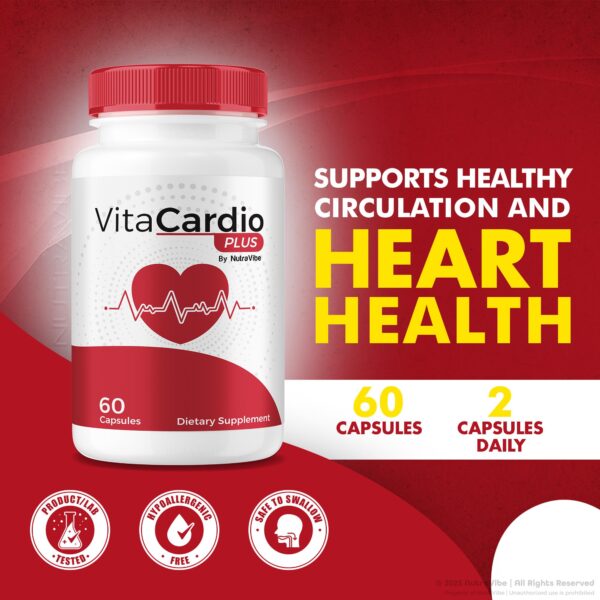 Caja de VitaCardio Plus con 60 cápsulas