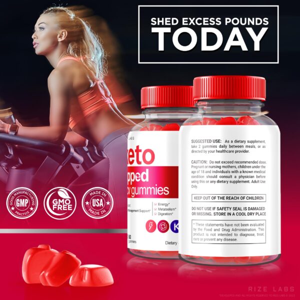 Suplemento keto ripped acv vinagre sidra manzana