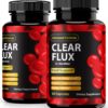 Paquete Clear Flux cápsulas naturales apoyo energía y circulación