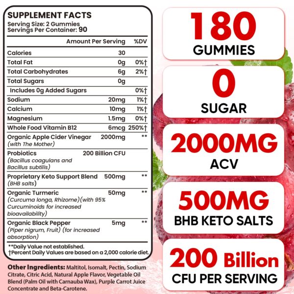 Detalles paquete gomitas vinagre sidra manzana veganas jazytiko