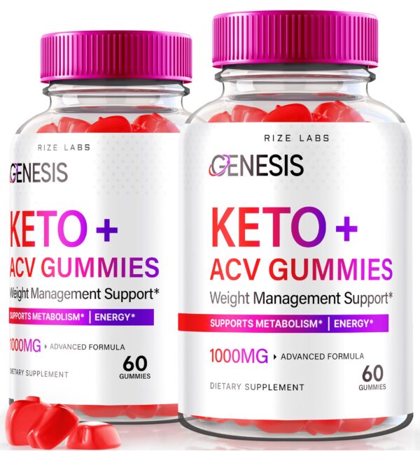 gomitas genesis keto acv rize labs control peso