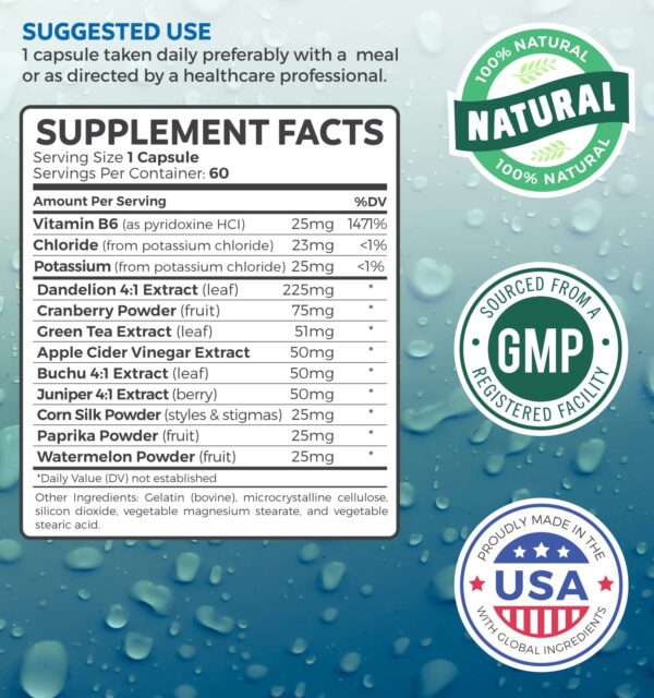 Healths Harmony pastillas para pérdida de peso y alivio de hinchazón