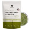 Polvo orgánico de hierba de trigo Stateside Growers en frasco
