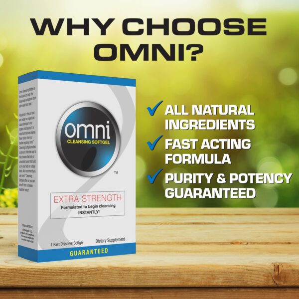 Detalle cápsulas desintoxicantes Wellgenix Omni Herbal Detox