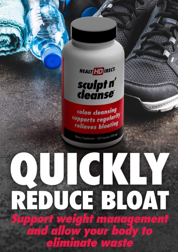 Suplemento Sculpt n' Cleanse detox regularidad digestiva