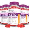 Fast Ripped Keto ACV gomitas sabor delicioso 60 unidades