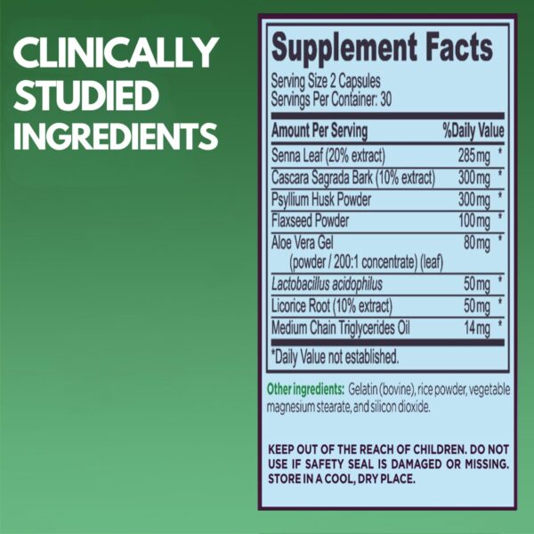 Consumo de cápsulas para detox y quemador de grasa