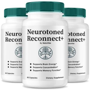 Neurotoned Reconnect Plus cápsulas frente a la caja Neurotoned Reconnect Plus cápsulas frente a la caja