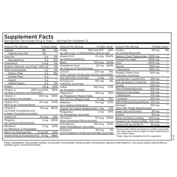 Metabolic Maintenance suplemento natural detoxificación