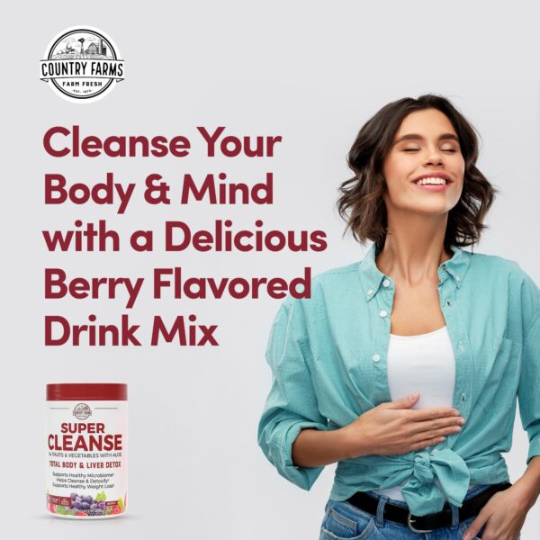 Country Farms Super Cleanse bebida para peso saludable