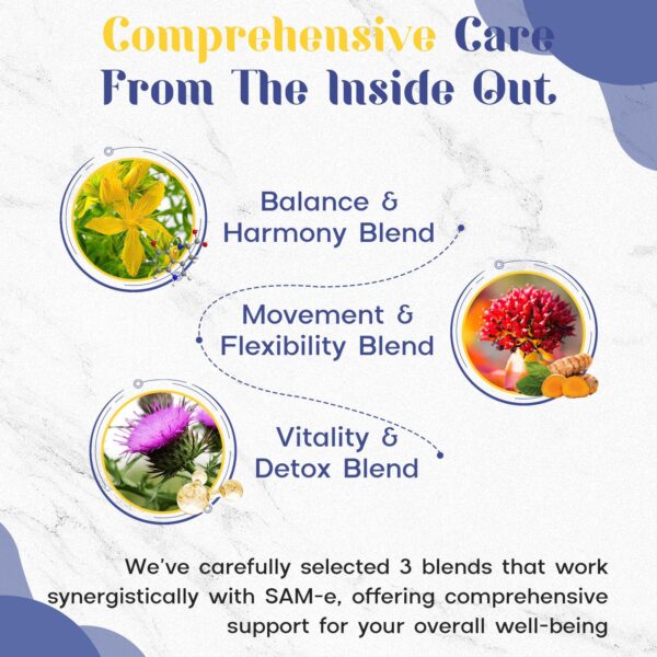 Etiqueta lateral Enerlix SAM-e detox