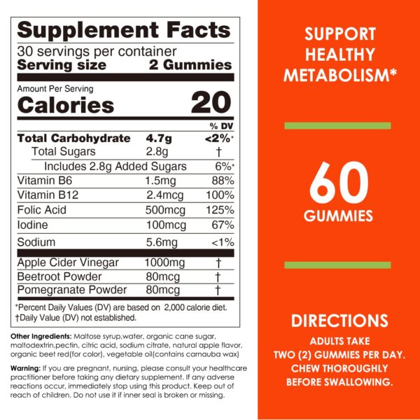 Gomitas naturales para equilibrio hormonal y energía