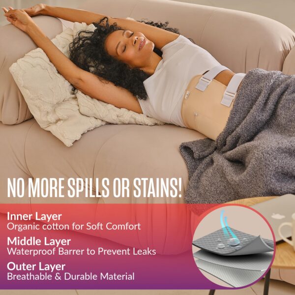 Kit desintoxicación Belmak con aceite ricino y paquete de calor