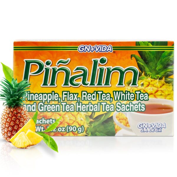 Té de Piña Pinalim extra fuerte embalaje frontal