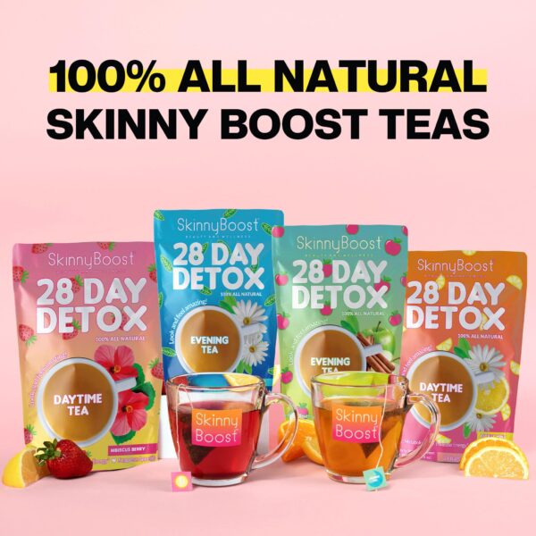 Paquete adicional de té detox nocturno SkinnyBoost 14 bolsas