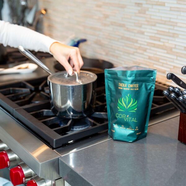 Café enema orgánico Cor-Vital certificado USDA 1 lb