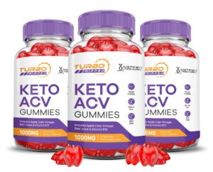 Gomitas Turbo Ripped Keto ACV 1000mg apoyo salud diaria