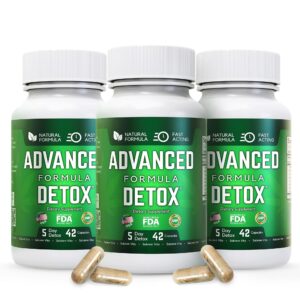 Salutem Vita detox avanzado con cardo mariano y regaliz en cápsulas