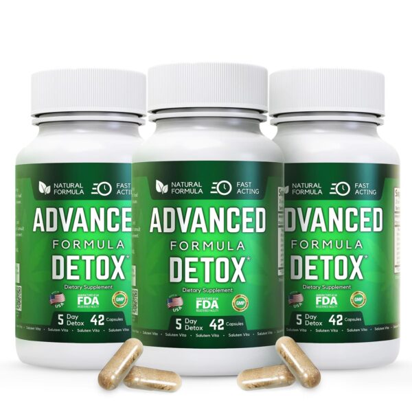 Salutem Vita detox avanzado con cardo mariano y regaliz en cápsulas