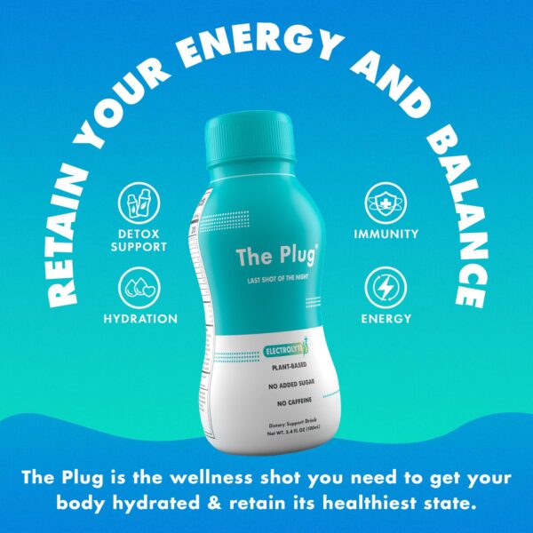 The Plug bebida detox hepática 2-pack envase moderno