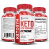 Vista lateral paquete gomitas Keto ACV Justified Laboratories Vista lateral paquete gomitas Keto ACV Justified Laboratories