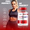 Etiqueta frontal suplemento Ace Keto ACV