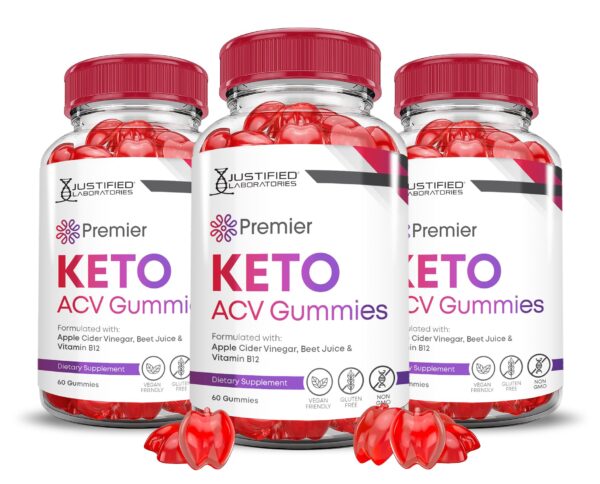 Premier Keto ACV gominolas vinagre de manzana roja