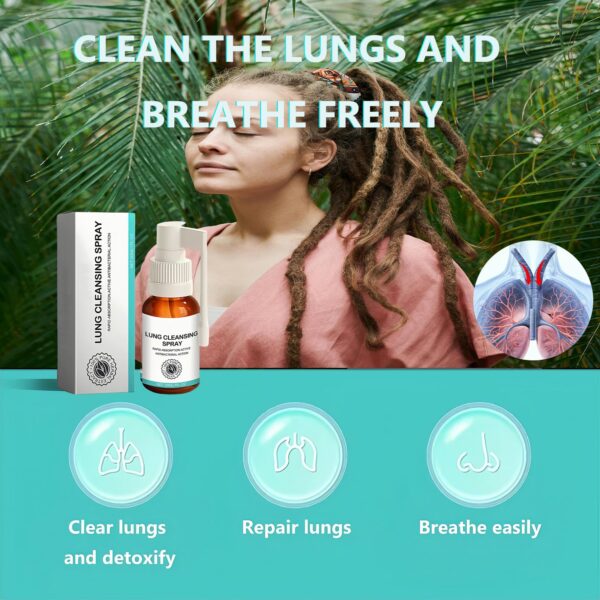 Spray orgánico para aliviar inflamación respiratoria