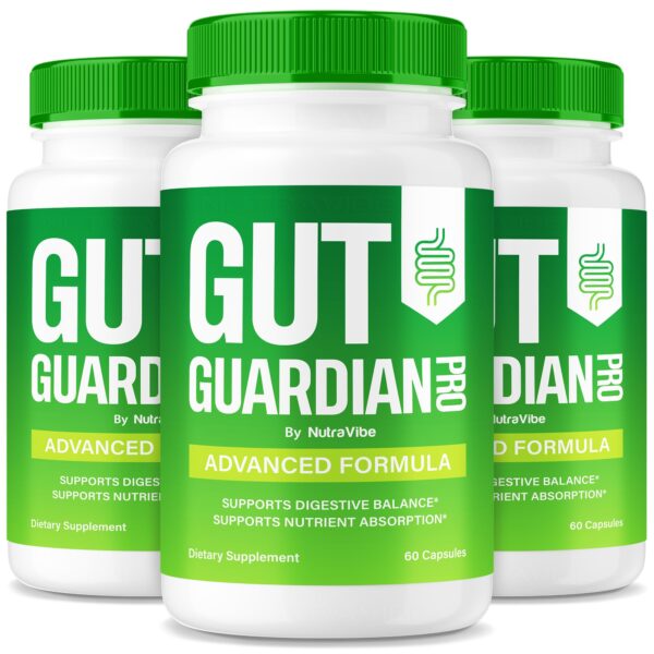 Paquete Gut Guardian Pro suplemento para salud digestiva