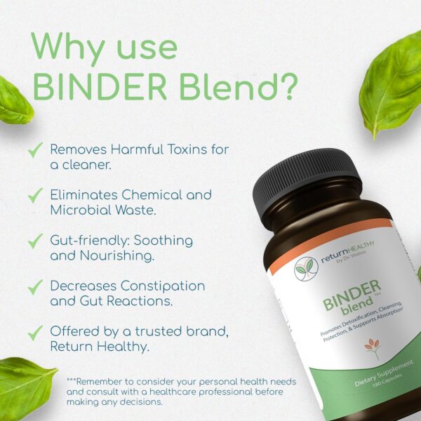 Suplemento salud intestinal vegano Binder Blend
