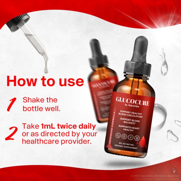 GlucoCure Drops en uso diario