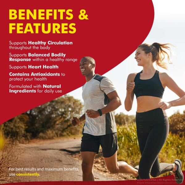 Etiqueta de ingredientes naturales CardiVit