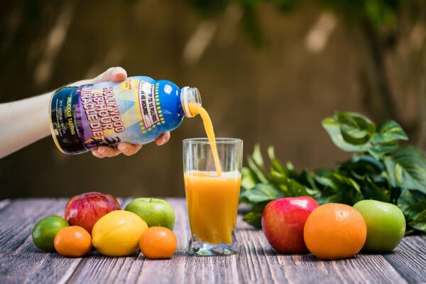 Etiqueta frontal de Hollywood Diet jugo milagro 48h