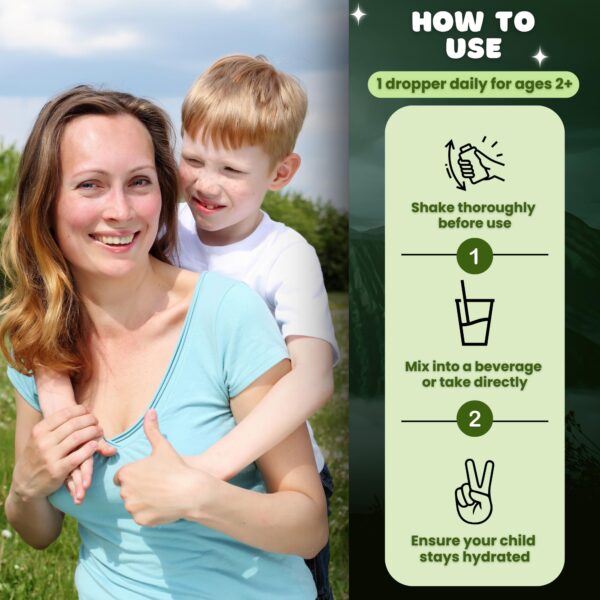 Presentación de Zeolita Detox para niños