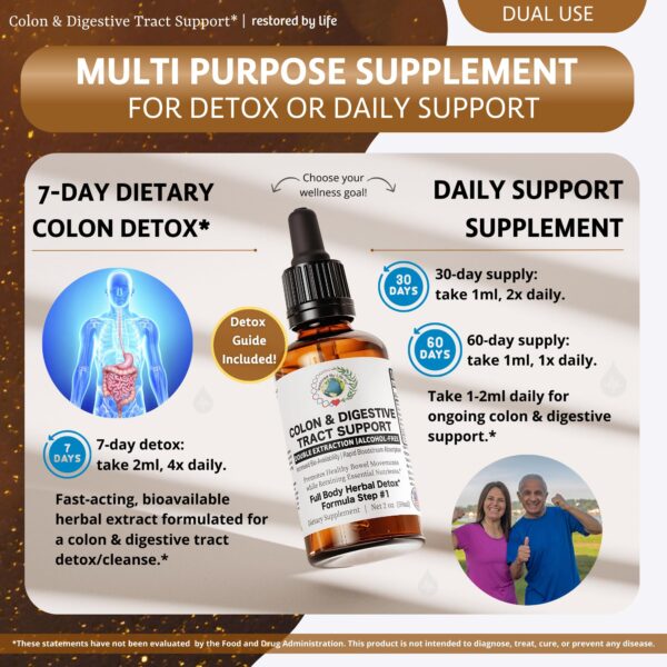 Extracto enfoque alcalino para salud digestiva Restored By Life