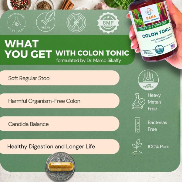 Producto detox orgánico para limpieza arterial y colon