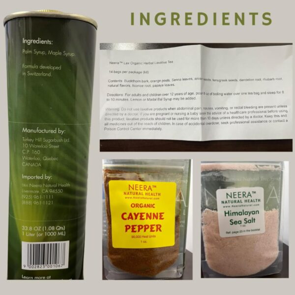 Sal del Himalaya para detox Neera natural Sal del Himalaya para detox Neera natural